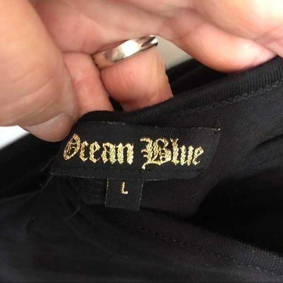 Ocean Blue large black & tan lightweight strappy low back high/low, adjustable - Picture 12 of 14